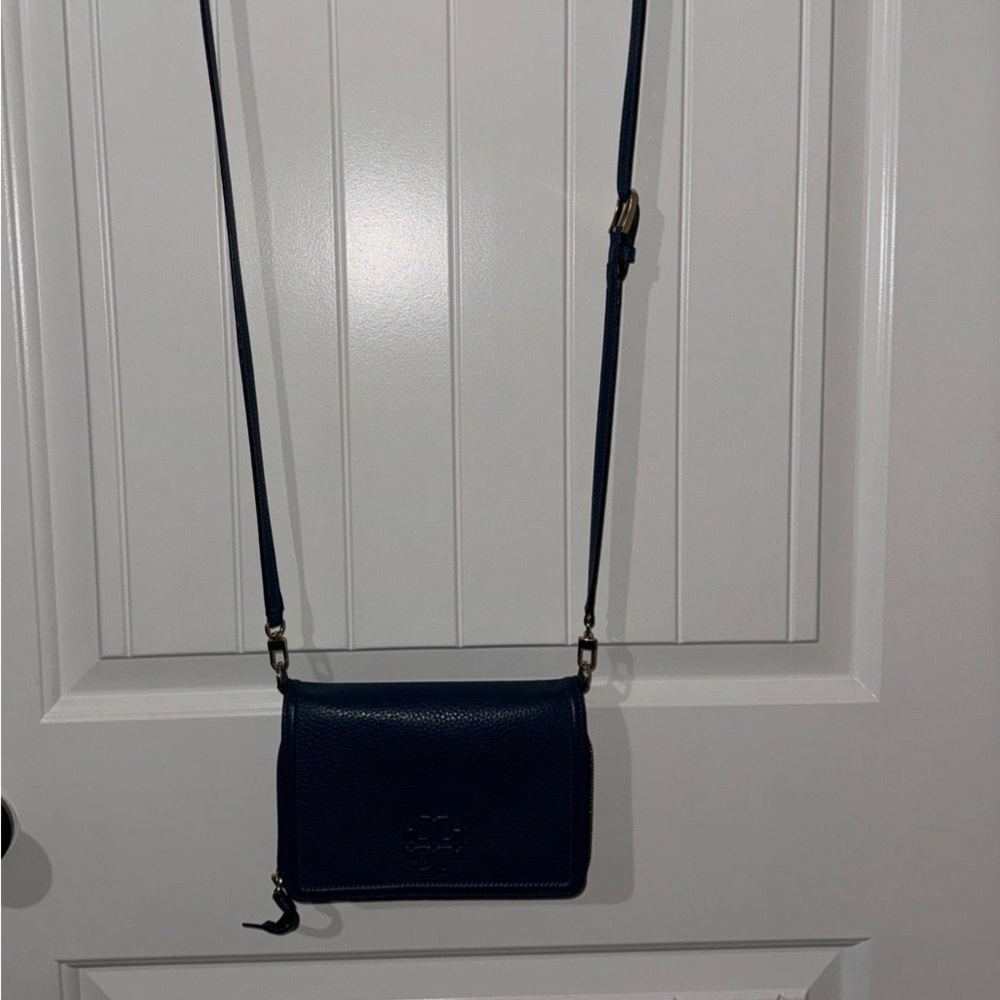 Tory Burch Navy Crossbody Bag - Picture 7 of 7